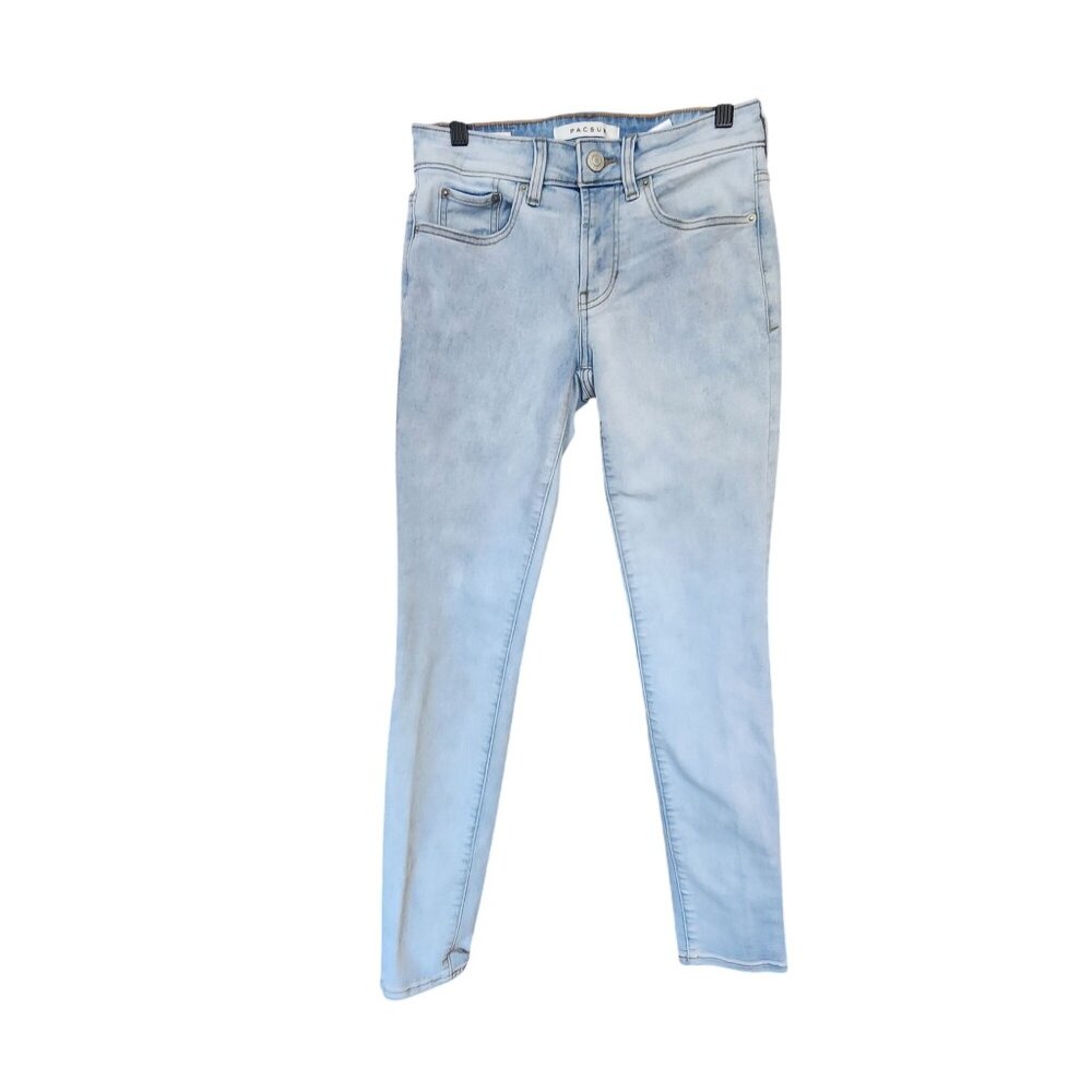 PacSun Light Wash Stacked Skinny Jeans 26x28 Womens Denim